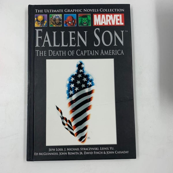 Marvel Ultimate Graphic Novel Collection Fallen Son Death Of Captain America Carousel 1