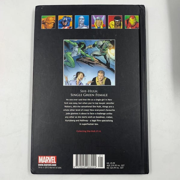 Marvel Ultimate Graphic Novel Collection She-Hulk Single Green Female Carousel 2