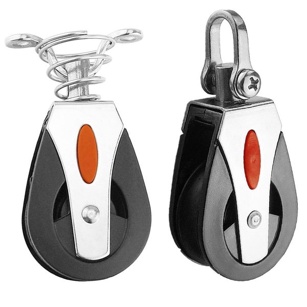 1500 Lbs Loading Gym Single Pulley Sailing Boat Kayak Pulley Block Carousel 2