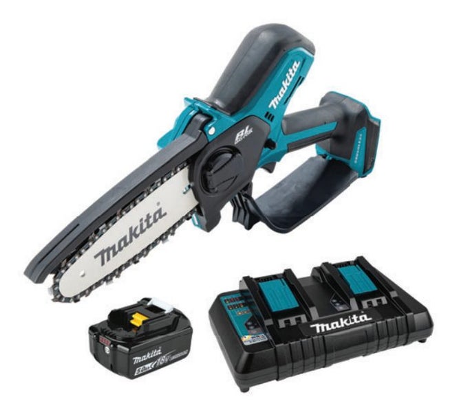 Makita 18V LXT Brushless 150mm Pruning Saw 5.0Ah Kit Carousel 1