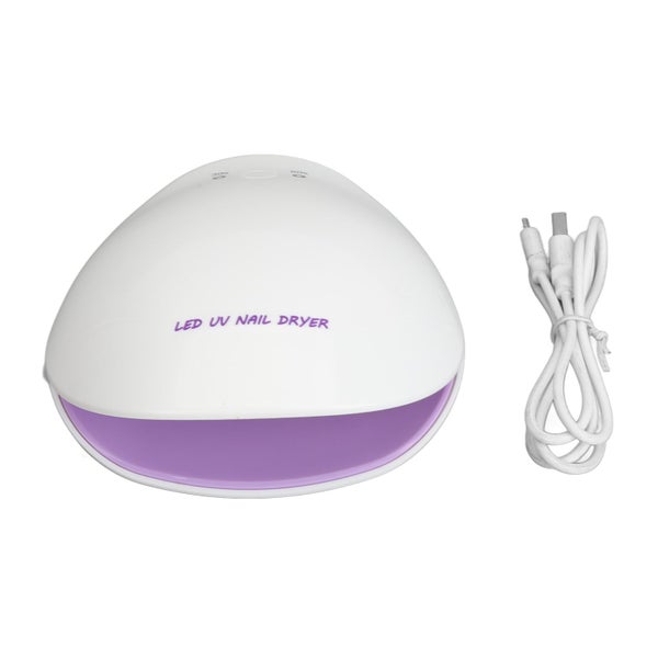 nail gel curing lamp LED Nail Gel Polish Dryer Shell Shaped 12pcs Light Chips Carousel 8