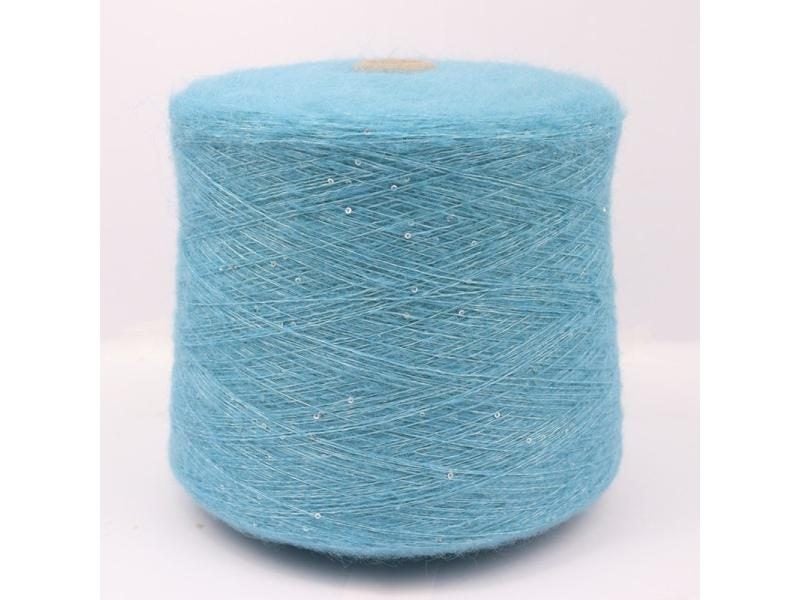 ????? 50g/Ball / Mohair Sequins Yarn DIY Knitting Wool Sweaters Coats Carousel 1