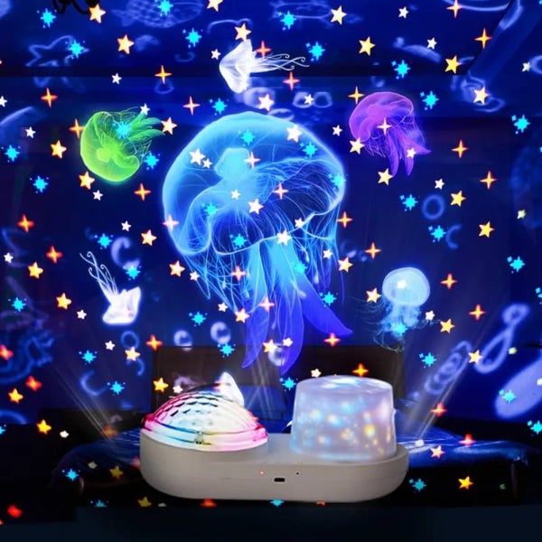 Ocean Starry Projector Small Night Light Constellation Projection Lamp Carousel 2
