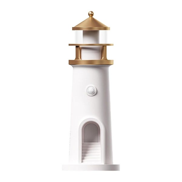 Moon Projection Lighthouse Night Lights Motion Sensor Bluetooth Music Carousel 1