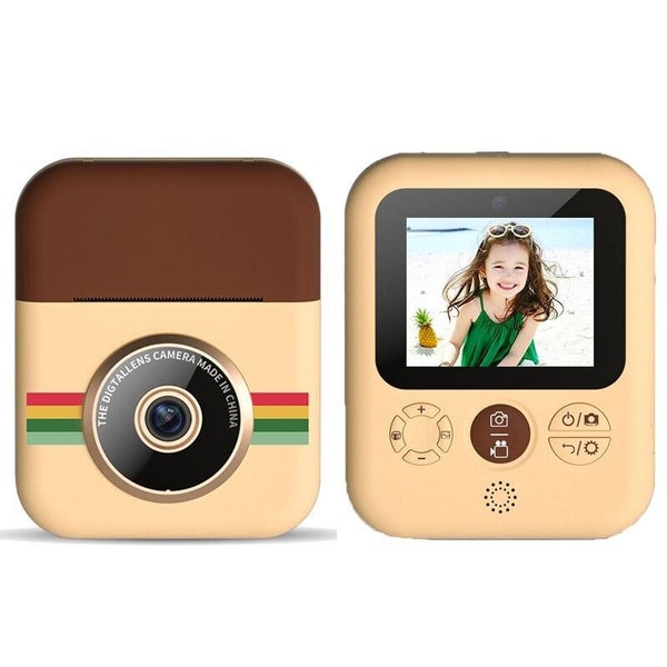 Thermal Printing Children's Camera dual cameras with 2.4 inch HD screen- USB ... Carousel 1