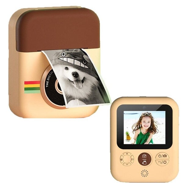 Thermal Printing Children's Camera dual cameras with 2.4 inch HD screen- USB ... Carousel 2