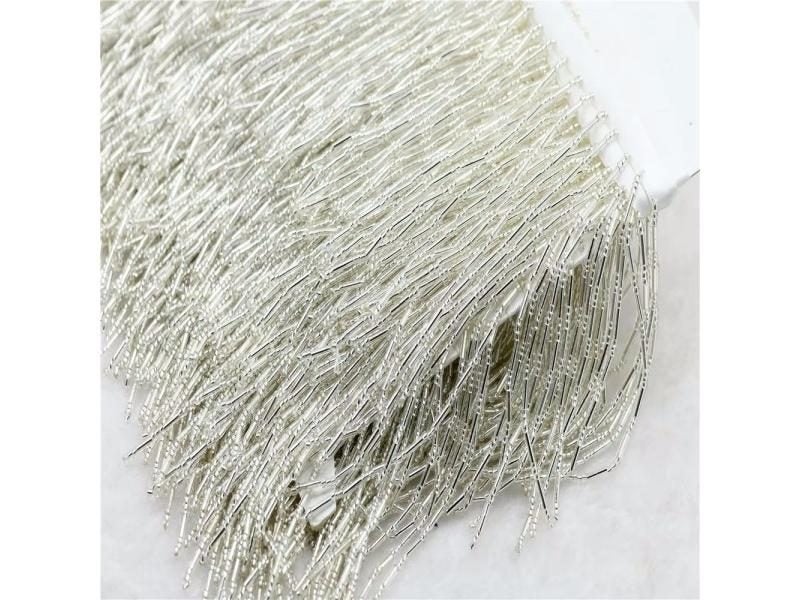 5 Yards Bulk Glass Bead Fringe Trim For 10cm Fringes On Clothes Carousel 1
