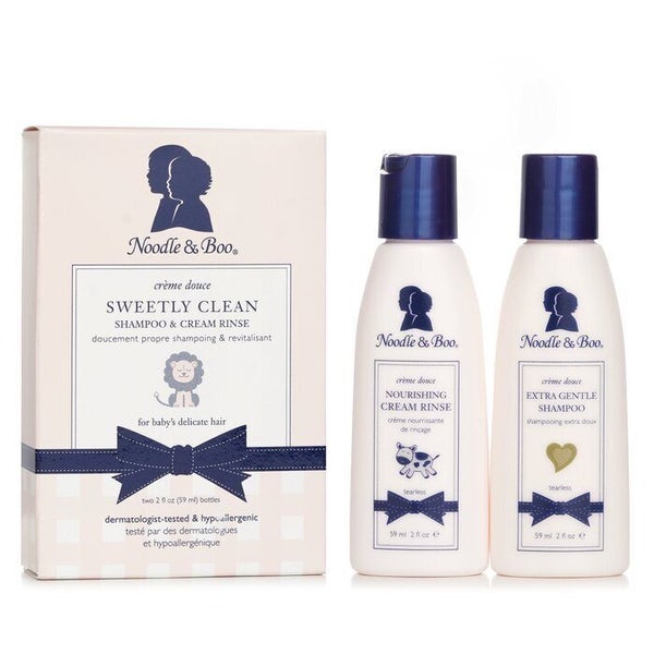 Noodle & Boo Sweetly Clean Kit: Extra Gentle Shampoo 59ml + Noursihing Cream ... Carousel 1