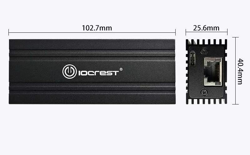 USB network RJ45 USB-C Type-c Dongle USB4 10Gbp/s Ethernet HUB Brand New Mac Carousel 2