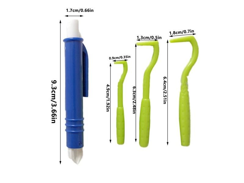 Pets Tick Removal Tool Dual Teeth Tick Twistered Cats Dogs Cleaning Supplies Carousel 1