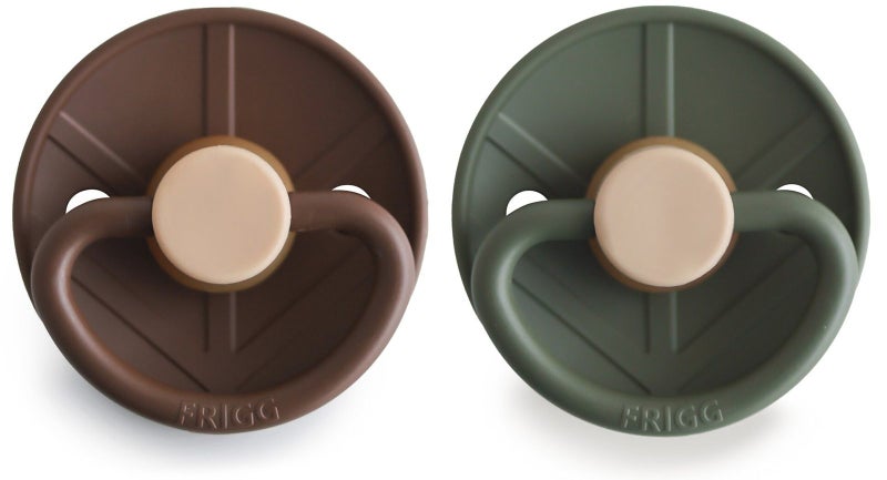 Frigg: Little Viking Natural Rubber Latex Pacifier 2 Pack - Bjorn / Ragnar... Carousel 2
