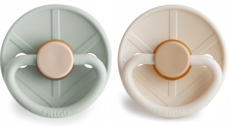 Frigg: Little Viking Natural Rubber Latex Pacifier 2 Pack - Holger / Sigrid... Carousel 2