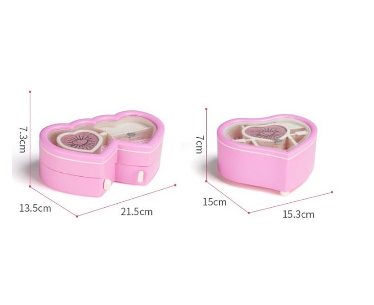 Girls'Jewelry Box Children's Jewelry Box Music Ballet Box Girls'Jewelry Box Carousel 2