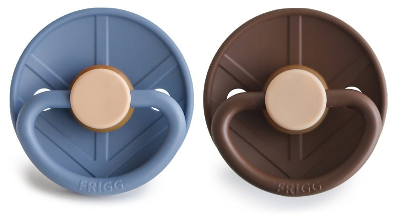 Frigg: Little Viking Natural Rubber Latex Pacifier 2 Pack - Harald / Bjorn... Carousel 2