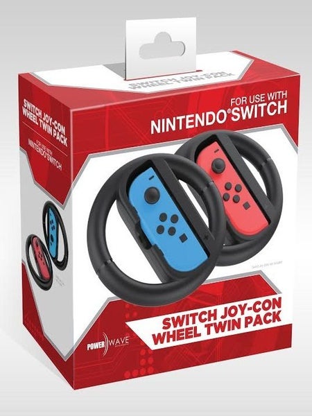 Powerwave Switch Joy Con Wheel Twin Pack (Switch) Carousel 1