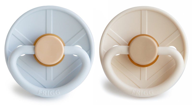 Frigg: Little Viking Natural Rubber Latex Pacifier 2 Pack - Knud / Sigrid... Carousel 2