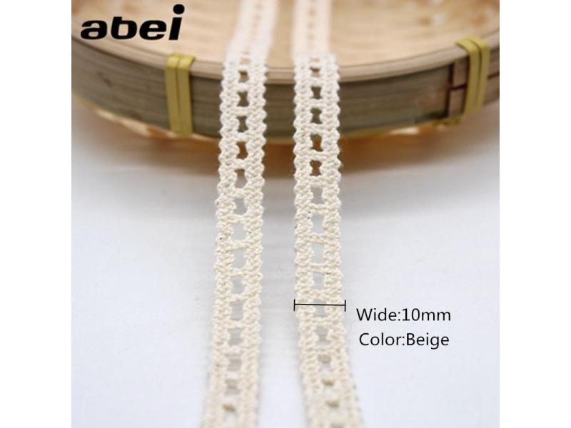 2 Yards Lot 38 Styles 10 35mm Ivory Cream Trim Cotton Crocheted Lace Fabric Carousel 1