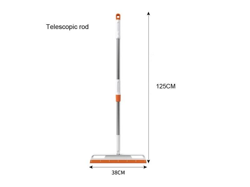 Silicone Scraper Broom Floor Cleaning Squeegee Rubber Glass Screen Brush Car Carousel 1
