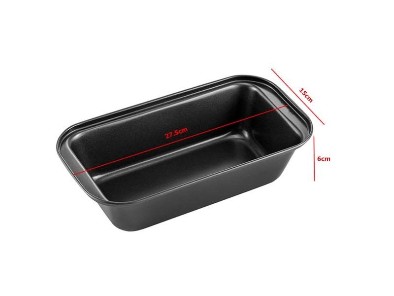 LMETJMA Nonstick Baking Bread Loaf Pan Carbon Steel Toast Bread Pan Tin Kitchen Carousel 1