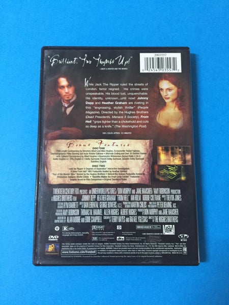 From Hell (2001) (Director's Limited Edition) Carousel 2