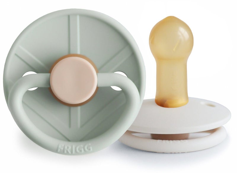 Frigg: Little Viking Natural Rubber Latex Pacifier 2 Pack - Holger / Sigrid... Carousel 1