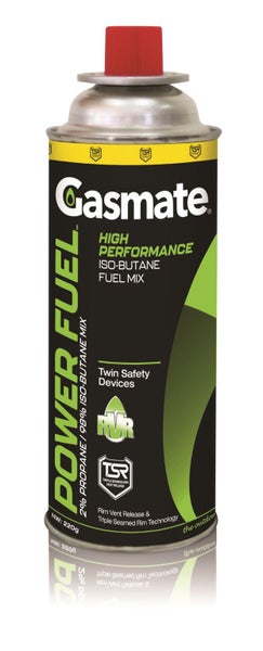GASMATE POWER FUEL ISO-BUT CANISTER 220G 28PK Carousel 1