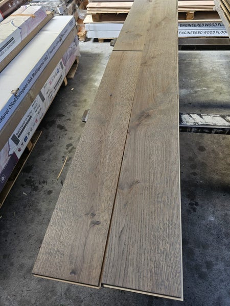 European Oak Engineered Pre-finished Flooring Mist Carousel 1
