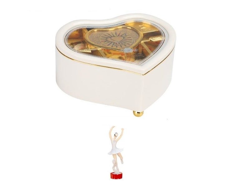 Girls'Jewelry Box Children's Jewelry Box Music Ballet Box Girls'Jewelry Box Carousel 1