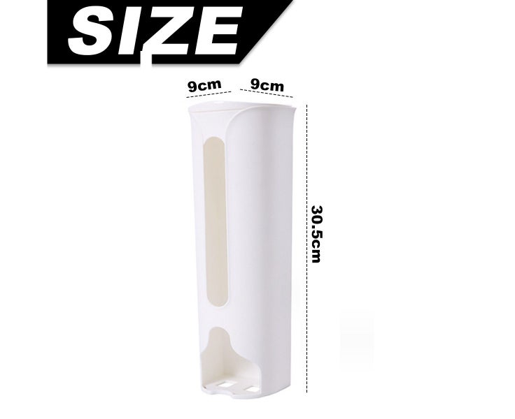 Grocery Bag Storage Holder Plastic Bags Dispenser Organizer For Kitchen Eas Carousel 2