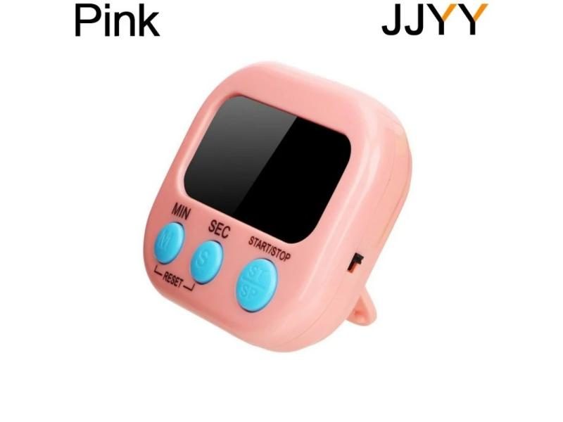Super Mini LCD Digital Display Kitchen Timer Square With Countdown Alarm Carousel 1