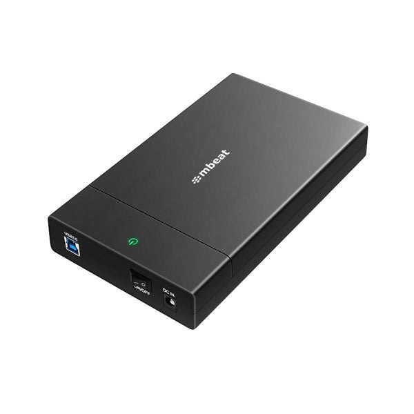 Mbeat C1 Tool Free Usb 3.0 3.5" & 2.5" Sata Hdd Enclosure Black Carousel 1
