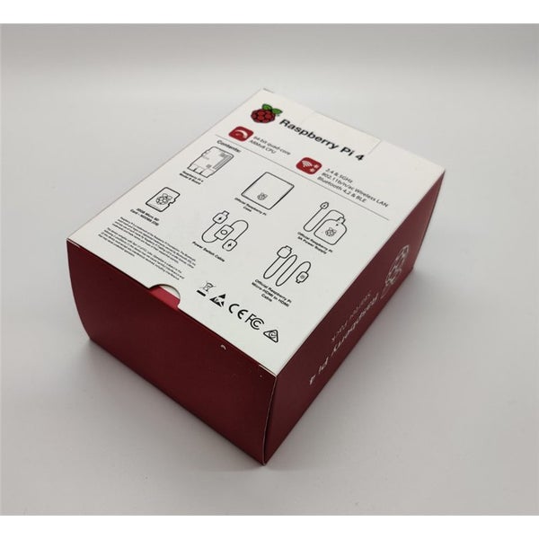 Raspberry Pi 4 Model B 2GB Entry Level Starter Kit Pack Black Case Edition with Carousel 3