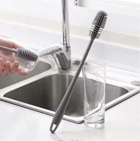 1pcs Rotating cup brush Silicone brush for bottle cup mug #DG112 Carousel 2