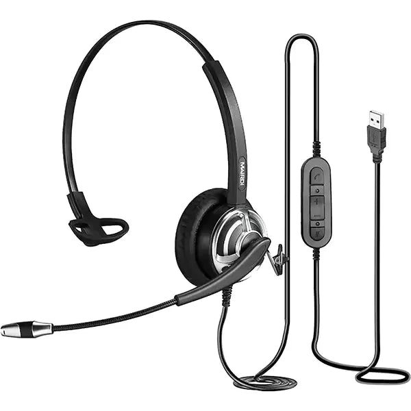 Mairdi 805 USB Headset - USB-A, Mono (MRD-805UC) - New in Box Carousel 1