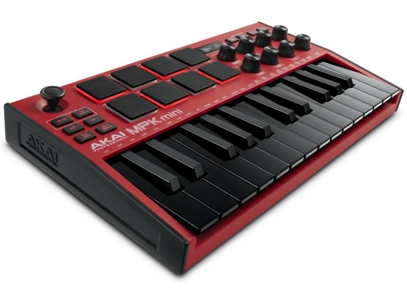Akai Professional MPK Mini MK3 25 Key Portable USB MIDI Drum Pad Keyboard Carousel 1