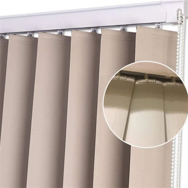 40X Vertical Blind Stem Replacement White Stems for Vertical Window Curtain Carousel 11