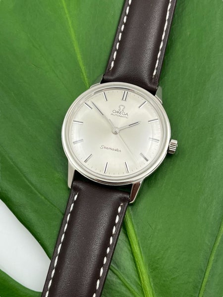 Omega 1968 Seamaster Automatic Date Steel mens Wristwatch Ref 165.002 Serviced Carousel 1