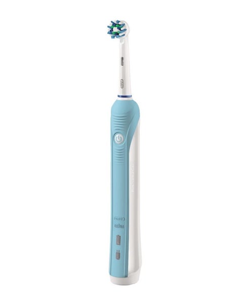 Oral-B Pro 500 Electric Toothbrush - Blue Carousel 1