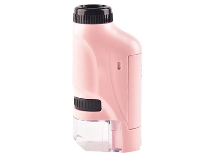 Handheld Microscope Kit 60-120x Pocket Microscope Battery Powered Handheld Mini Carousel 1