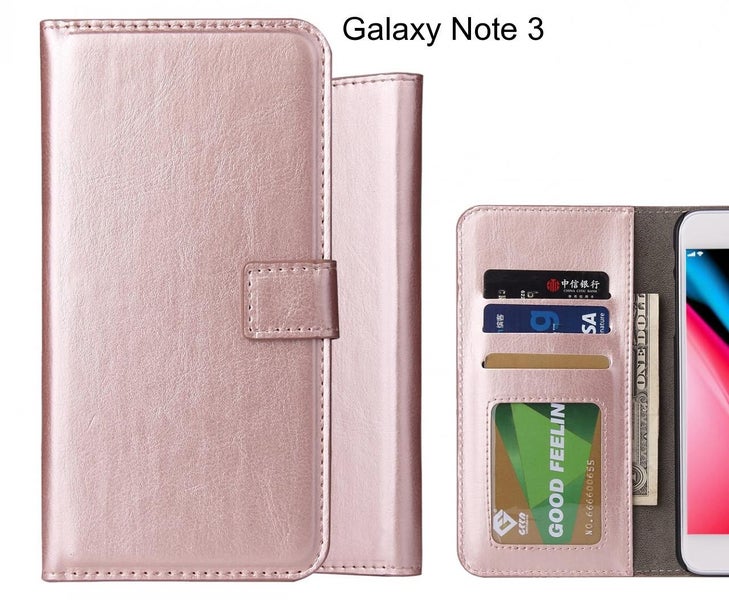 Galaxy Note 3 Case Fine Leather Wallet Case Carousel 1