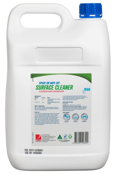 Northfork Geca Spray On Wipe Off Surface Cleaner 5 Litres x 3's pack Carousel 2