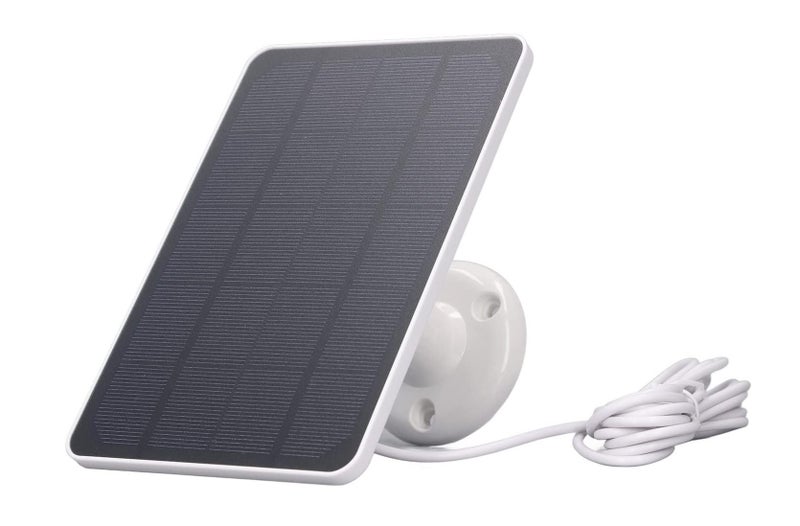 Solar Panel for CCTV Security Camera Eufy Arlo Wyze Swann Reolink Ring Blink Carousel 2