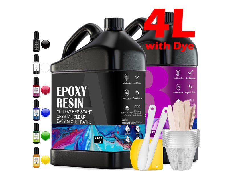 New Epoxy Resin 4000ml Kit on Afterpay Carousel 1