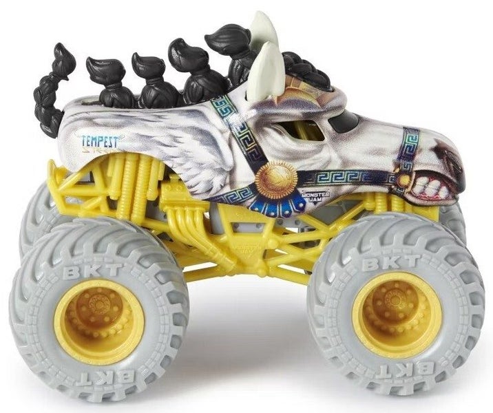Monster Jam: 1:64 Scale Diecast 2-Pack - Dragon vs. Tempest Steed Carousel 2