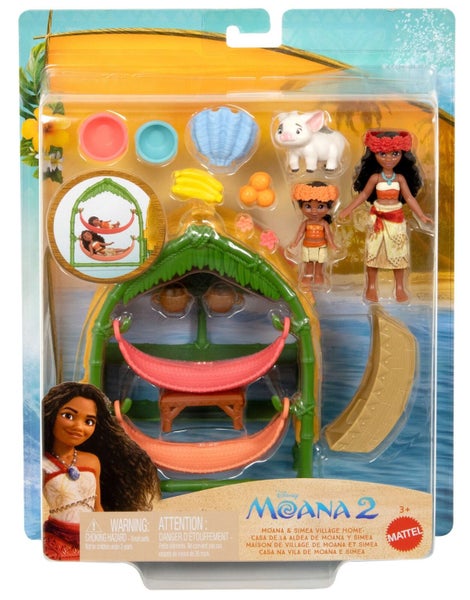 Disney Wish: Moana 2 - Village Home Playset Carousel 1