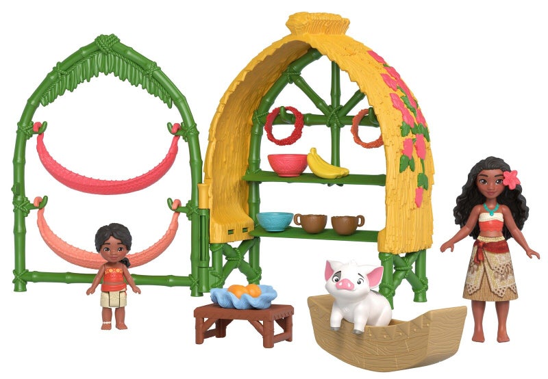 Disney Wish: Moana 2 - Village Home Playset Carousel 2