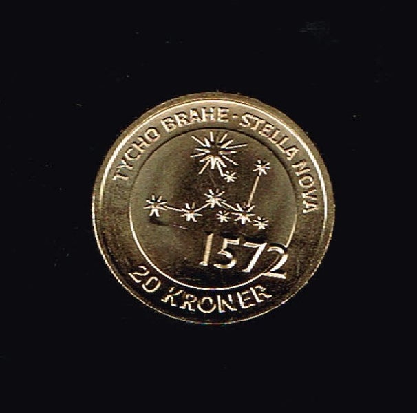 DENMARK 2013 20 Kroner Sun and Constellations Coin UNC Carousel 1