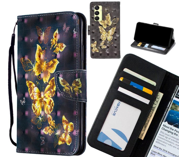 Samsung Galaxy A25 Case Leather Wallet Case 3D Pattern Printed Carousel 1