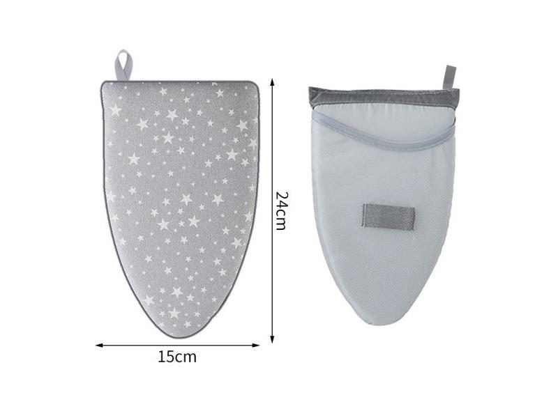 Mini Iron Pad Cover Heat Resistant Grey Washable Hanging Ironing Board Carousel 1