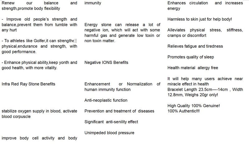 Anion Magnetic Energy Power Bracelet Health 4in1 Bio Armband BAND Carousel 2